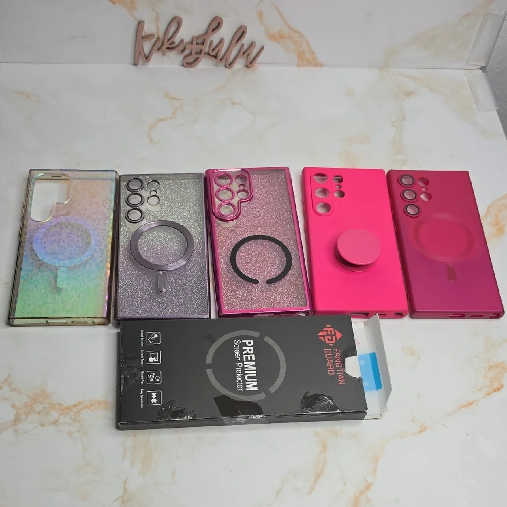 Samsung Galaxy Ultra 24 Bundle Of Magnesafe Cases And Screen Protecor